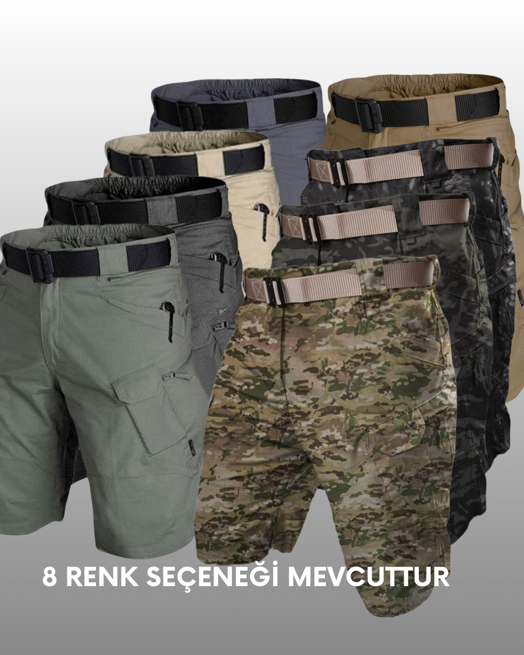 Ultra Esnek Su Geçirmez Gortex Askeri Şort