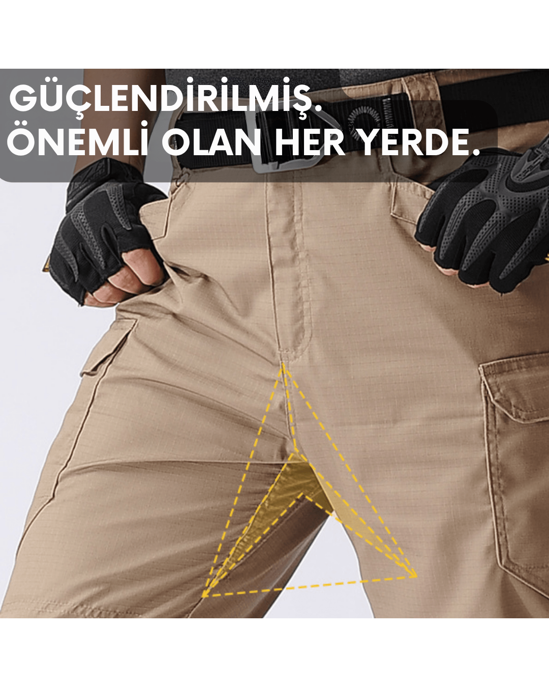 Ultra Esnek Su Geçirmez Gortex Askeri Şort