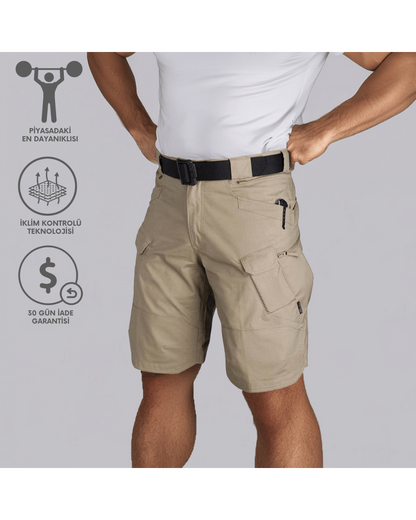 Ultra Esnek Su Geçirmez Gortex Askeri Şort